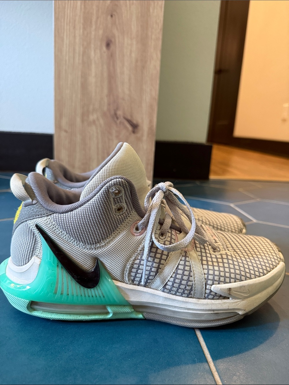 Nike LeBron Witness 7 VII Sneaker Mint DM1123-006 Men’s Size 9 Basketball Shoe
